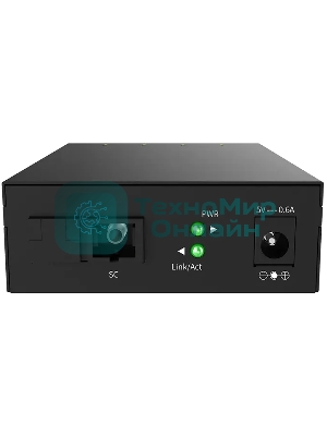 Медиаконвертер Tenda TFC304B, RJ-45 4x1000 Мбит/с, SC, до 3 км