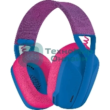 Гарнитура беспроводная Logitech Headset G435 LIGHTSPEED Wireless Gaming BLUE - Retail