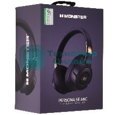 Беспроводные наушники MONSTER Persona SE ANC синий, полноразмерные, Bluetooth, активное шумоподавление, до 70 ч