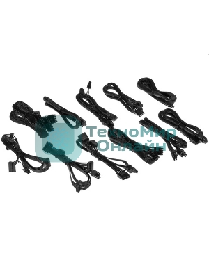 Блок питания ADATA XPG Core Reactor II 850 (COREREACTORII850G-BKCEU), 850Вт, 80 PLUS Gold, 120мм, модульный, черный