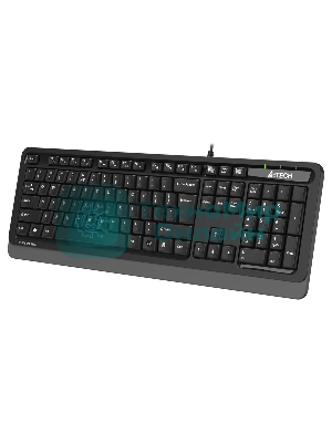 Клавиатура проводная A4Tech Fstyler FKS10, USB, черный/серый
