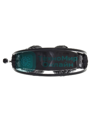 Наушники с микрофоном Oklick HS-L500G черный 2.2м мониторы оголовье
