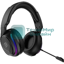 Гарнитура беспроводная игровая Mad Catz P.I.L.O.T. PRO черные (Bluetooth, 2.4 гГц, 3.5 мм jack, RGB подсветка, 50 мм, 930 мА·ч)