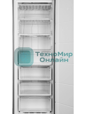 Морозильная камера Indesit DSZ 5175 G серебристый, 261 л, 4 ящика