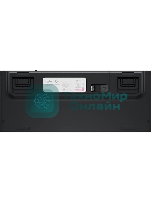 Клавиатура Logitech G915 X гибридная, Bluetooth, радиоканал, без num pad, белый