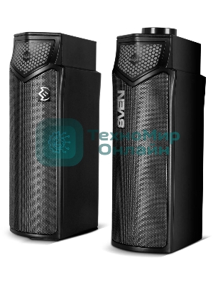 Саундбар мини SVEN SB-G1450, черный (10 Вт, питание USB, Bluetooth, подсветка)