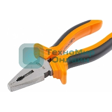 Плоскогубцы Sparta Comfort 160 мм, комбинированные шлифованные, двухкомпонентные рукоятки