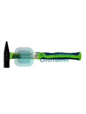 Молоток слесарный Сибртех 300 г, фибергласовая обрезиненная рукоятка