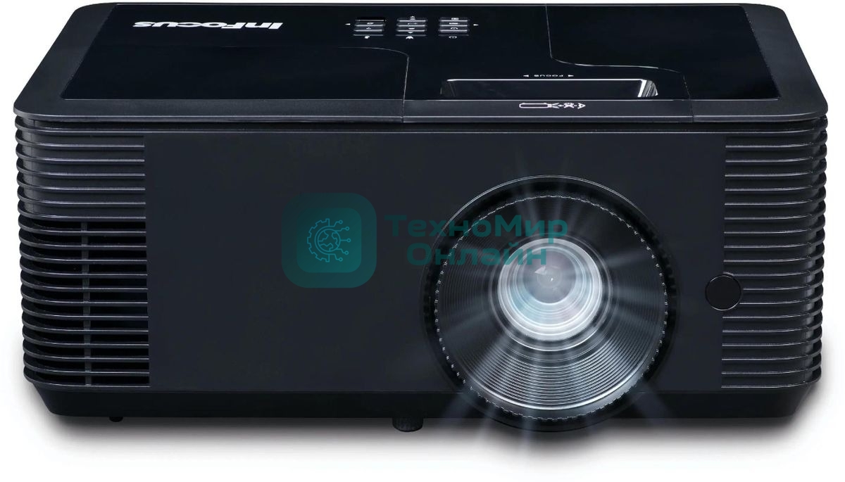 Проектор INFOCUS IN2134 DLP, 4500 ANSI Lm, XGA(1024х768), 28500:1, 1.48-1.93:1, 3.5мм in, Composite video, VGAin, HDMI 1.4aх3 (поддержка 3D), USB-A (для SimpleShare и др.),лампа 15000ч.(ECO mode), 3.5мм out, Monitor out(VGA),RS232,RJ45,21дБ, 4,5 кг