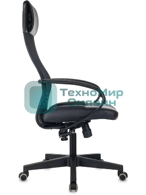 Кресло эргономичное Бюрократ CH-NOVA LUX черный сетка/ткань крестов. пластик