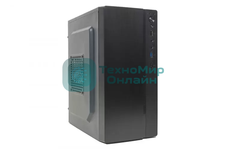 Компьютерный корпус mATX Filum T05 черный, без БП, USB 3.0