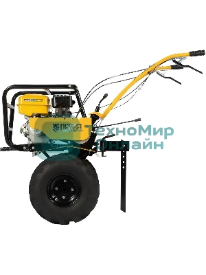 Мотоблок Denzel DPT-670S-PRO, 7 л.с., ремен.сцеп, фрез 3х4, ШОМ, передачи 6В/2Н