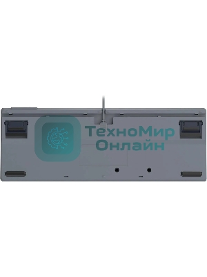 Клавиатура проводная A4Tech Fstyler FS300 механическая черный/серый USB for gamer LED (FS300 PANDA ROCK)