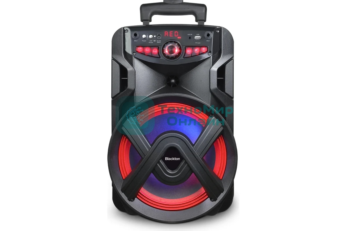 Портативная акустика Blackton Bt PBS2111 черный 20 Вт