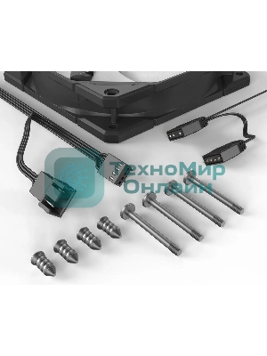 Вентилятор для корпуса ID-COOLING TF-12025-PRO-ARGb TRIO черный 120мм 1800rpm 35.2db 4-pin
