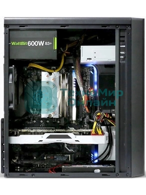 Компьютерный корпус Zalman ZM-T6 черный без БП ATX 1xUSB 2.0 1xUSB 3.0 audio bott PSU