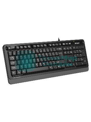 Клавиатура проводная A4Tech Fstyler FKS10, USB, черный/серый