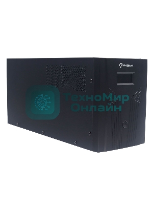 Источник бесперебойного питания (ИБП) Raskat HIL-3000VA (3000VA, 1800Вт, 8xIEC320, LCD, USB type-B, 2xRJ-45)