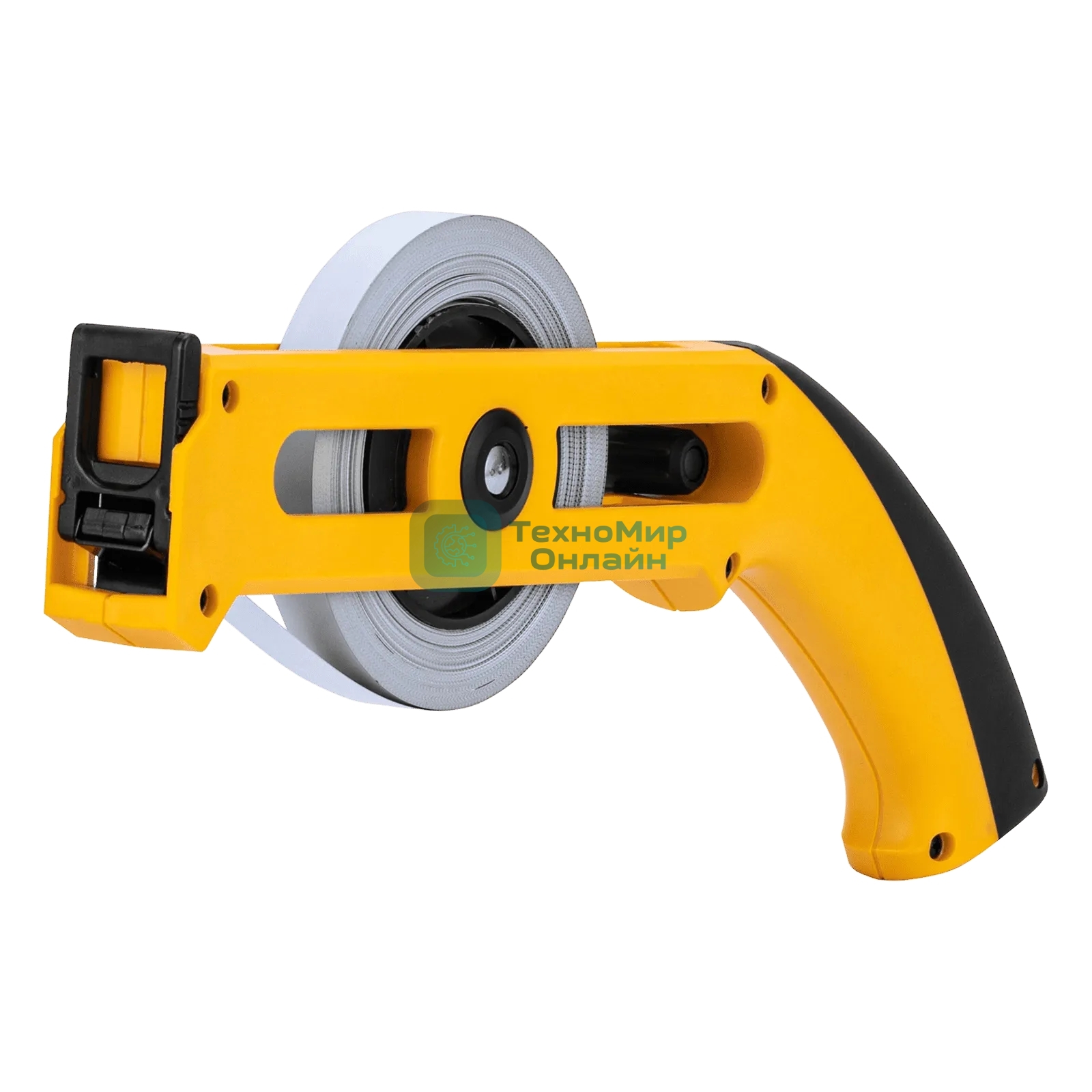 Рулетка геодезическая Denzel 20 м х 13 мм, открытый корпус, металлическая лента