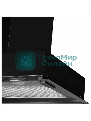 Вытяжка встраиваемая Kuppersberg Nancy 60 черный, 60 см, 850 куб. м/ч, 42 дБ