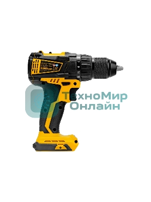 Дрель-шуруповерт Denzel BLDL-18-0, 18 В, 0 Ач, 50 Нм, бесщеточный