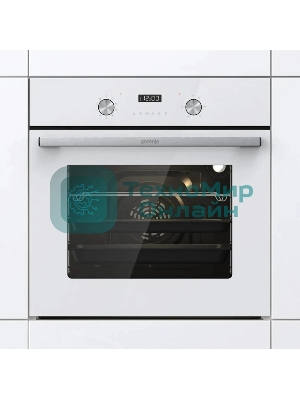 Духовой шкаф электрический встраиваемый Gorenje BO6737E03NWG белый