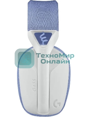 Гарнитура беспроводная Logitech Headset G435 LIGHTSPEED Wireless Gaming белый - Retail