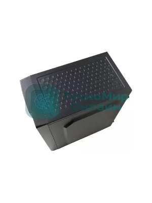 Компьютерный корпус mATX Filum T05 черный, без БП, USB 3.0