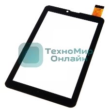 Сенсорное стекло (тачскрин) ZYD070-237, черное