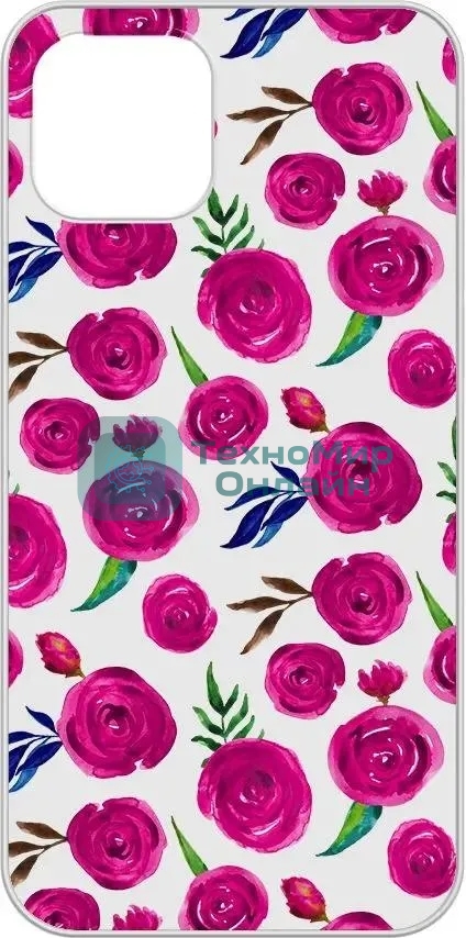 Чехол (клип-кейс) Gresso Air для Apple iPhone 12/12 Pro прозрачный/рисунок gr17aaae9075