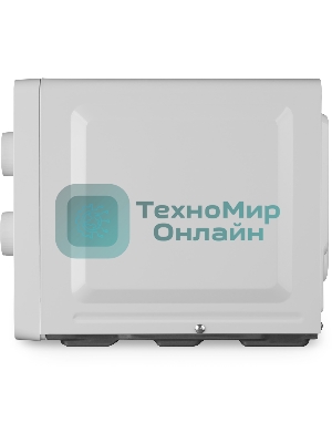 Микроволновая печь Hyundai HYM-M2009 белый, 20 л, 700 Вт, переключатели - поворотный механизм