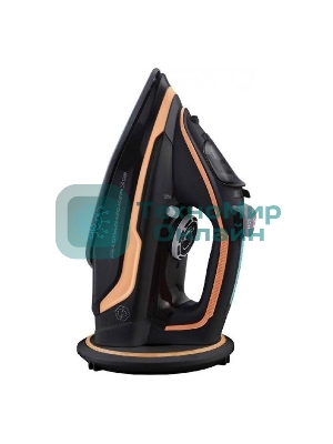 Утюг Kelli KL-1645 черный/коричневый