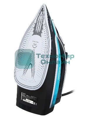 Утюг Hyundai H-SI01336 2800 Вт черный/голубой