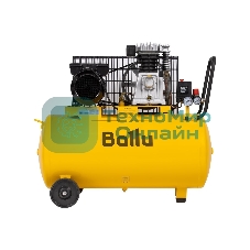 Компрессор воздушный ременной масляный Ballu BCB-100-440 желтый