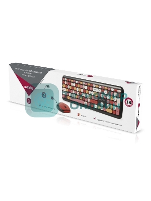 Комплект клавиатура+мышь Smartbuy (SBC-666395AG-K) 666395 черный