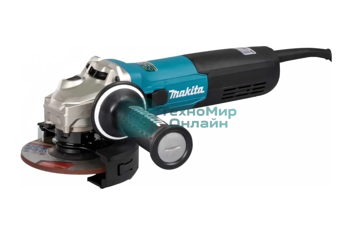 Угловая шлифовальная машина Makita GA5092X01 1900Вт 11500об/мин рез.шпин.:M14 d=125мм