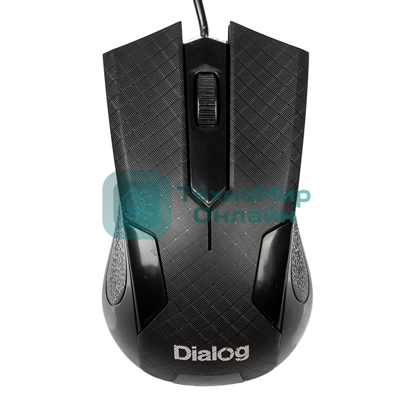 Мышь проводная Dialog Pointer MOP-08U черный, 800 dpi, USB, кнопки - 3