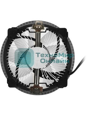 Кулер ID-COOLING DK-03 RAINBOW черный/серебристый 120мм алюминий 1800rpm 26db 4-pin 100W 63мм