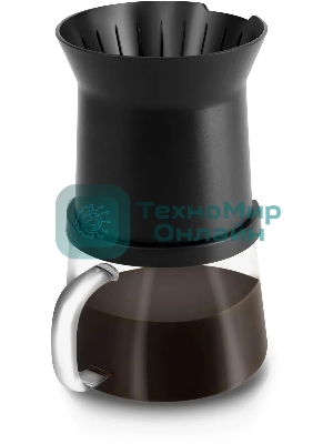 Кофеварка капельная Vitek Metropolis VT-8381 MC черный, исп. кофе - молотый, 0.54 л, 680 Вт.