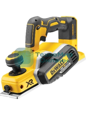 Аккумуляторный бесщеточный рубанок XR DeWalt DCP580N-XJ черный/желтый