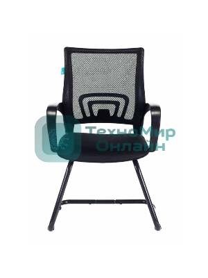 Кресло Бюрократ CH-695N-AV/B/TW-11 черный, экокожа, 120 кг, механизм качания