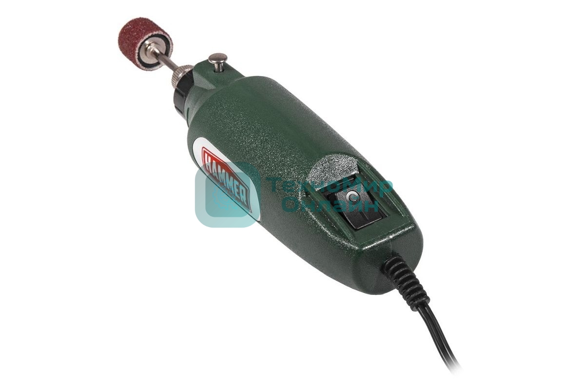 Дрель (мини) Haммer MD050A 12В 1-3.2мм 15000об/мин + аксессуары 80шт, в блистере