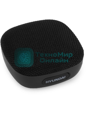 Колонка портативная Hyundai H-PS1010 черный 5W 1.0 BT 10м 1200mAh