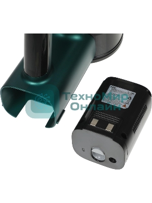 Пылесос вертикальный Haier HVC400HE зеленый, питание от аккумулятора, 400 Вт, уборка сухая, пылесборник 0.8 л