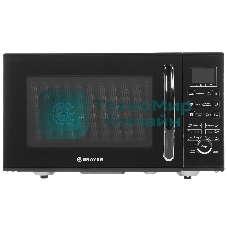 Микроволновая печь BRAYER BR2503 черный, 23 л, 900 Вт, переключатели - кнопки, поворотный механизм