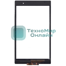 Сенсорное стекло (тачскрин) для Sony Xperia Tablet Z3 Compact, черное