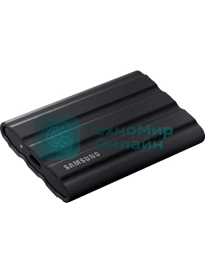 Внешний SSD Samsung T7 Shield, 4TB, USB 3.2 Gen 2 Type-C, R/W 1050/1000, черный