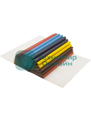 Бумага цветная Silwerhof одност. 16л. 8цв. A4 Монстрики 50г/м2 обл.бум.офсет скрепка