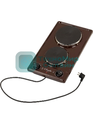 Плита настольная электрическая Лысьва ЭПБ 22 коричневый (настольная)