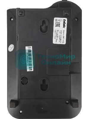 Телефон проводной BBK BKT-74 RU черный